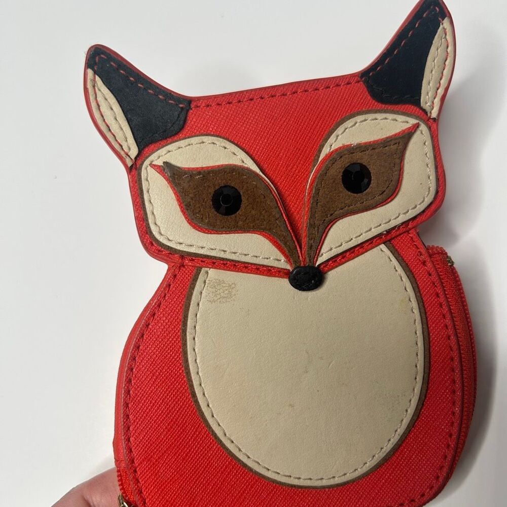 Kate Spade "Blaze a Trail" fox coin purse - Picture 8 of 8